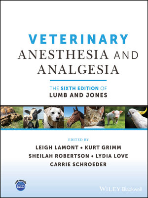 cover image of Veterinary Anesthesia and Analgesia, the of Lumb and Jones